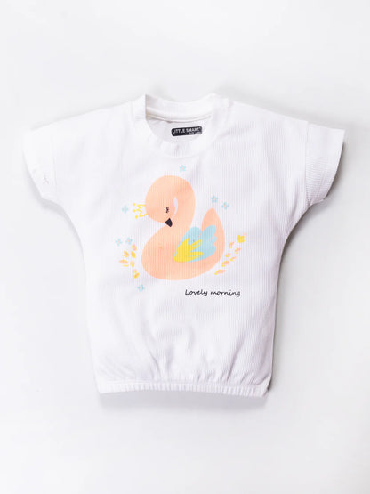 Girls Stylish Top & Pant Set