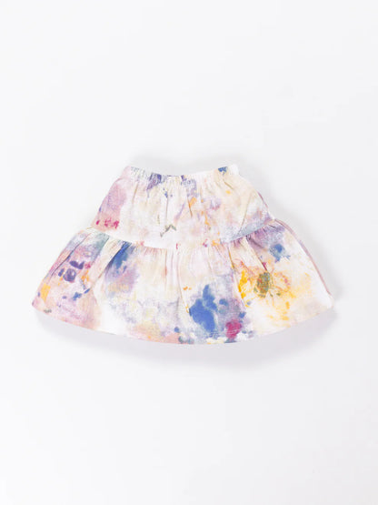 Cotton Top & Skirt Set