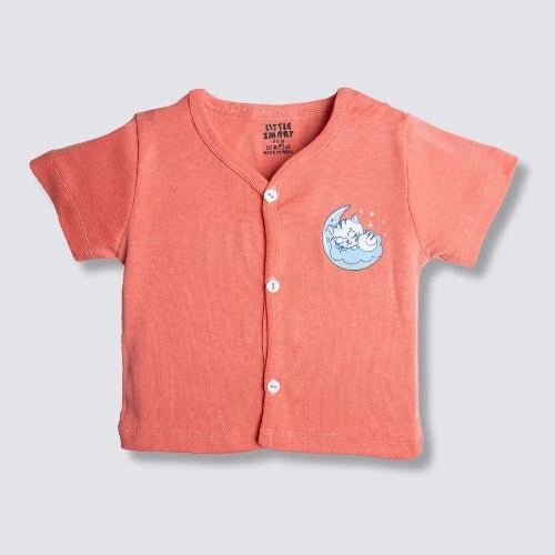 Cotton Baby Boys Jhabla Set