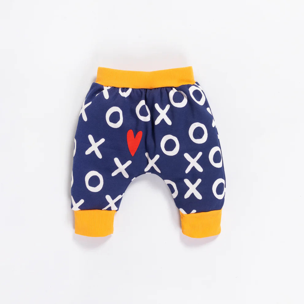 Boys Printed Diaper Suit Set