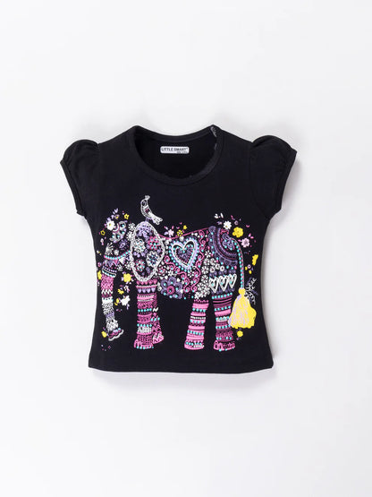 Cotton Printed Top & Short Set