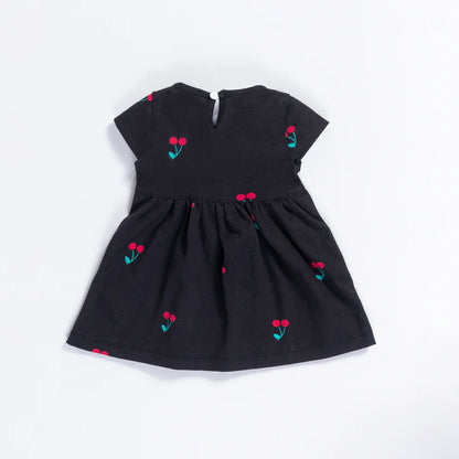 Cotton Printed Frock & Hot Pant Set